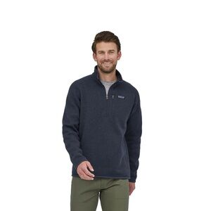 Patagonia Men's Deep Blue Better Sweater® 1/4-Zip Fleece Size XS